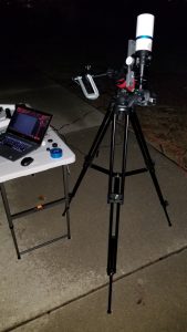 Zenithstar 61, SkyGuider Pro, Polar View Finder, BackYard EOS, Canon 6D