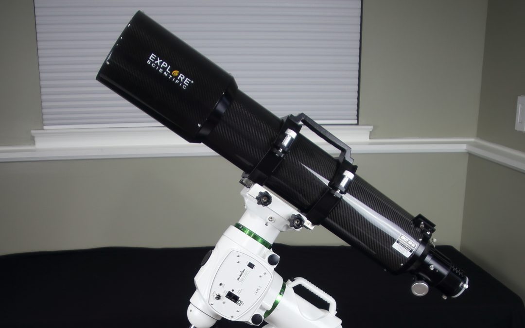 Explore Scientific ED127 FCD-100 Carbon Fiber Unboxing